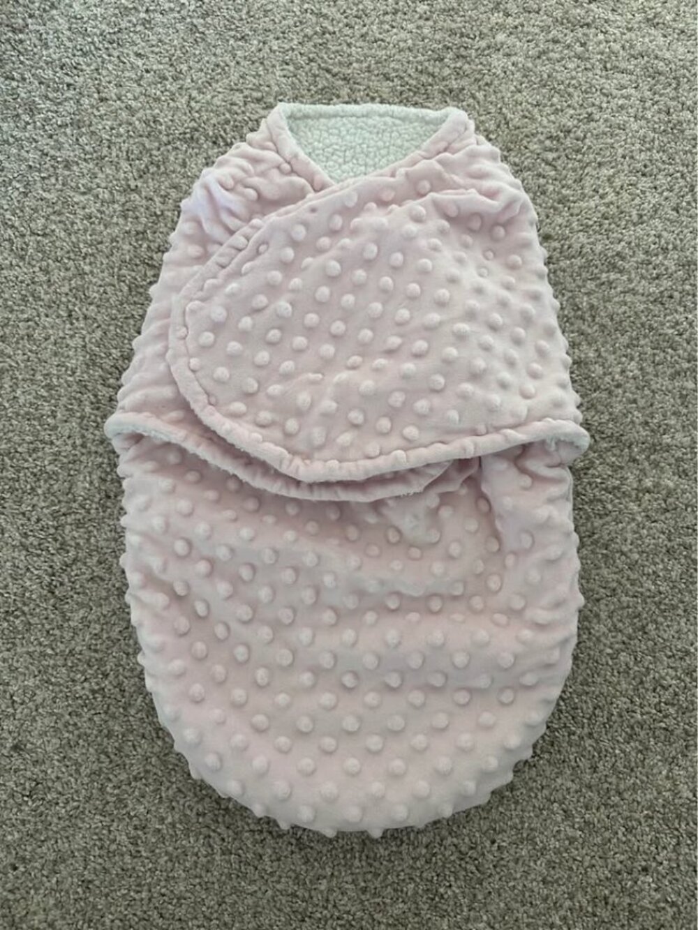 Pink Fuzzy Swaddle
